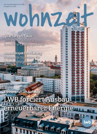 LWB Kundenmagazin Wohnzeit Winter 2021